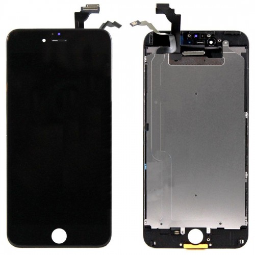 iPhone 6 LCD Black with Metal Plate